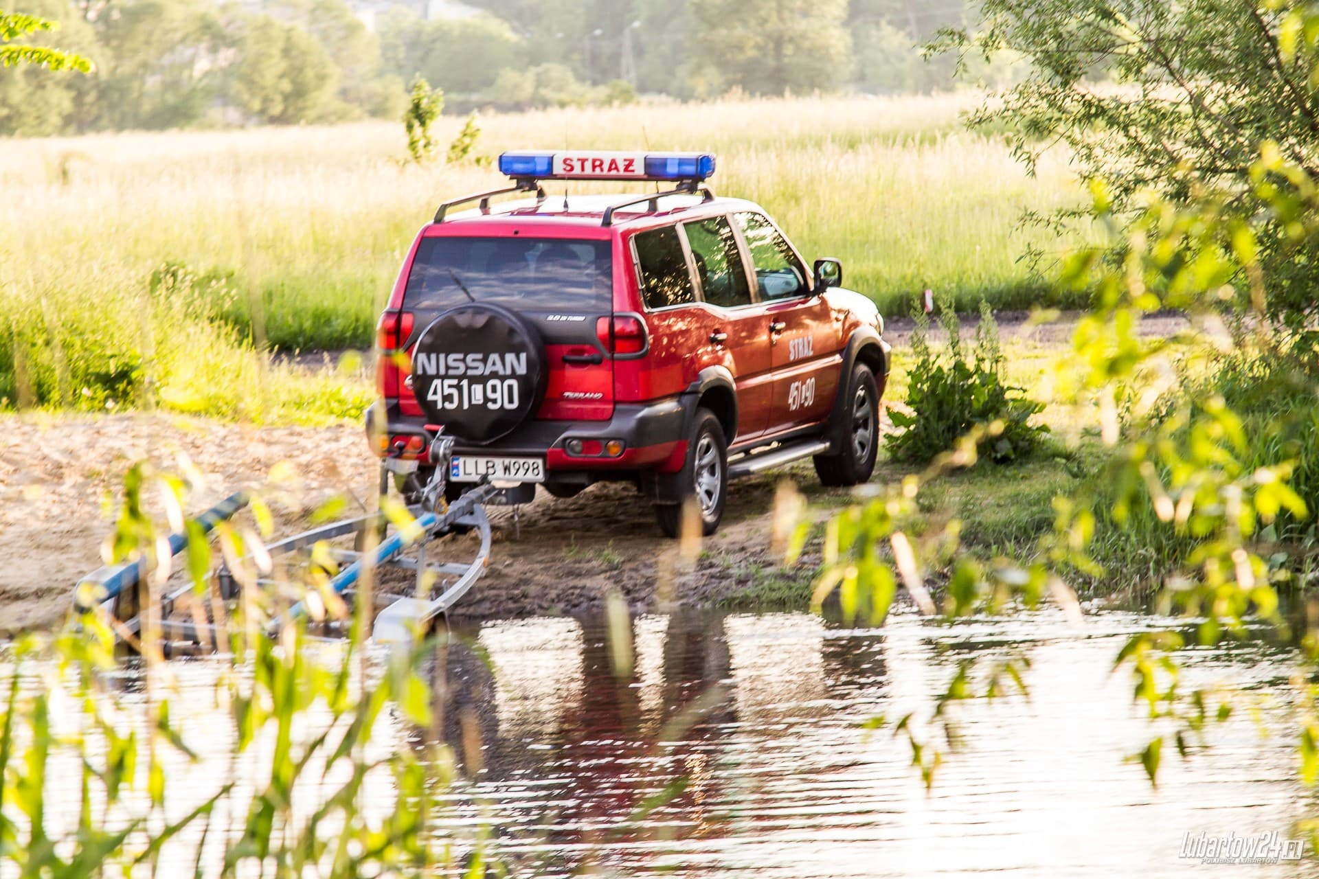 Dwie tragedie nad wodą w powiecie lubartowskim