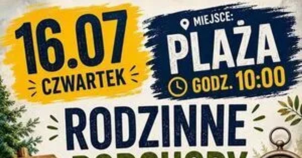 Dziemiany: wakacyjna gra terenowa nad Rzunem i ognisko dla rodzin