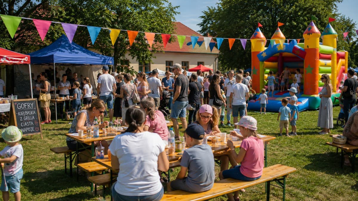 Dzień Sąsiada w Uniemyślu. Rodzinny piknik pełen atrakcji