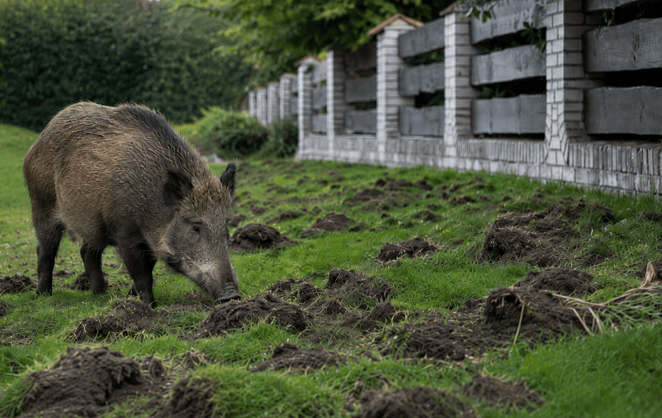 Dziki panoszą się po osiedlach. To już nie tylko problem Kamienia Pomorskiego
