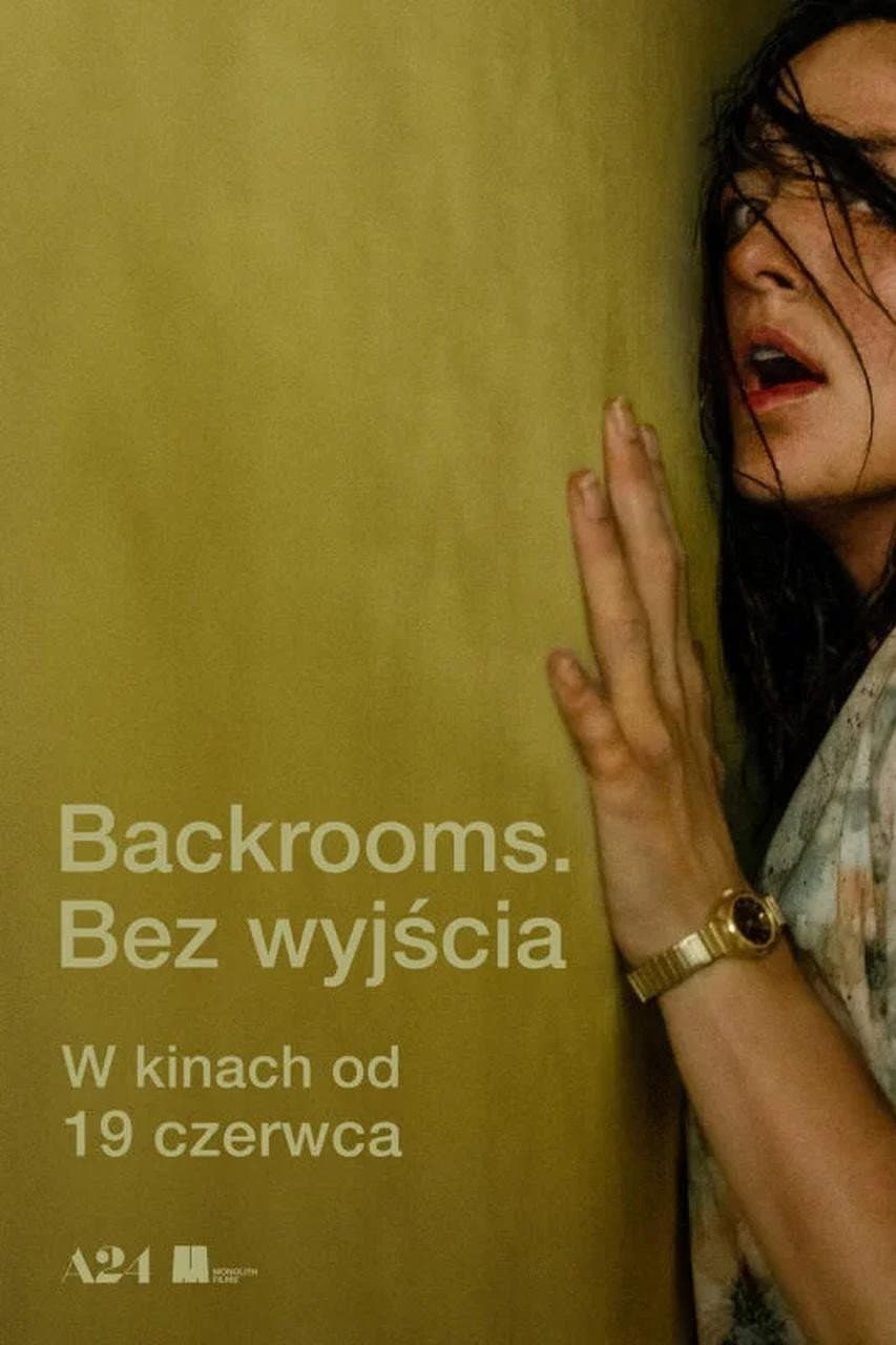 Dziś, 20:00 - 16 lipca 2026, 20:00 Backrooms. Bez wyjścia Mareza, Kina Kwidzyn, Bilety: 20 zł