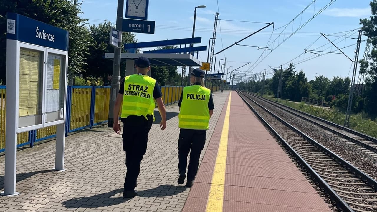 Edukacja i stanowcza reakcja na przejeździe kolejowym w Świerczach