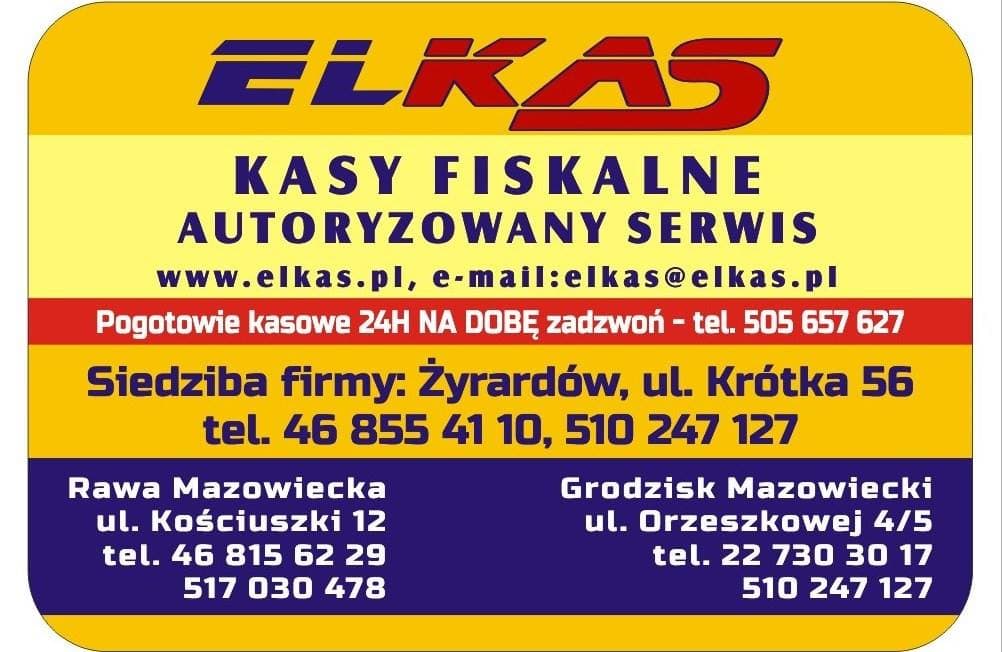 Elkas - kasy fiskalne w katalogu Grodzisk News