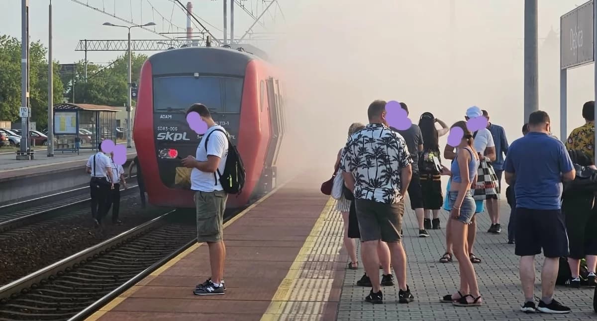 Ewakuacja Kasztelana, dymy Hetmana. Uzyskaliśmy wyjaśnienia od PKP Intercity