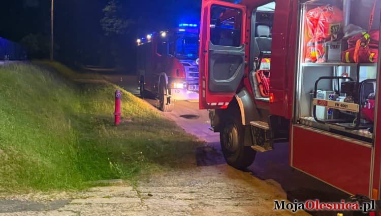 Ewakuacja mieszkańców po podejrzeniu wycieku gazu