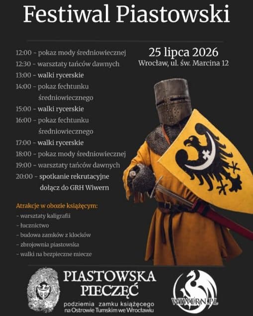 • Festiwal Piastowski 25 lipca