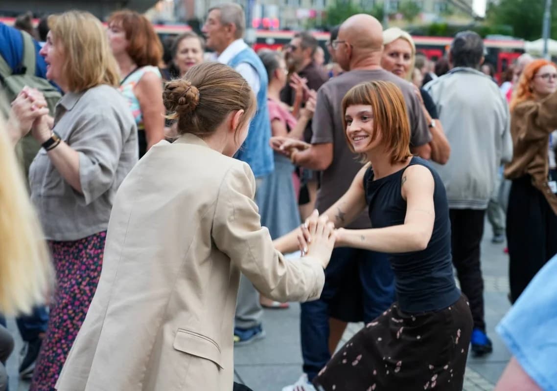 film Katowicki Rynek zamienił się w parkiet. Tak rozpoczął się „Roztańczony Wyspiański”