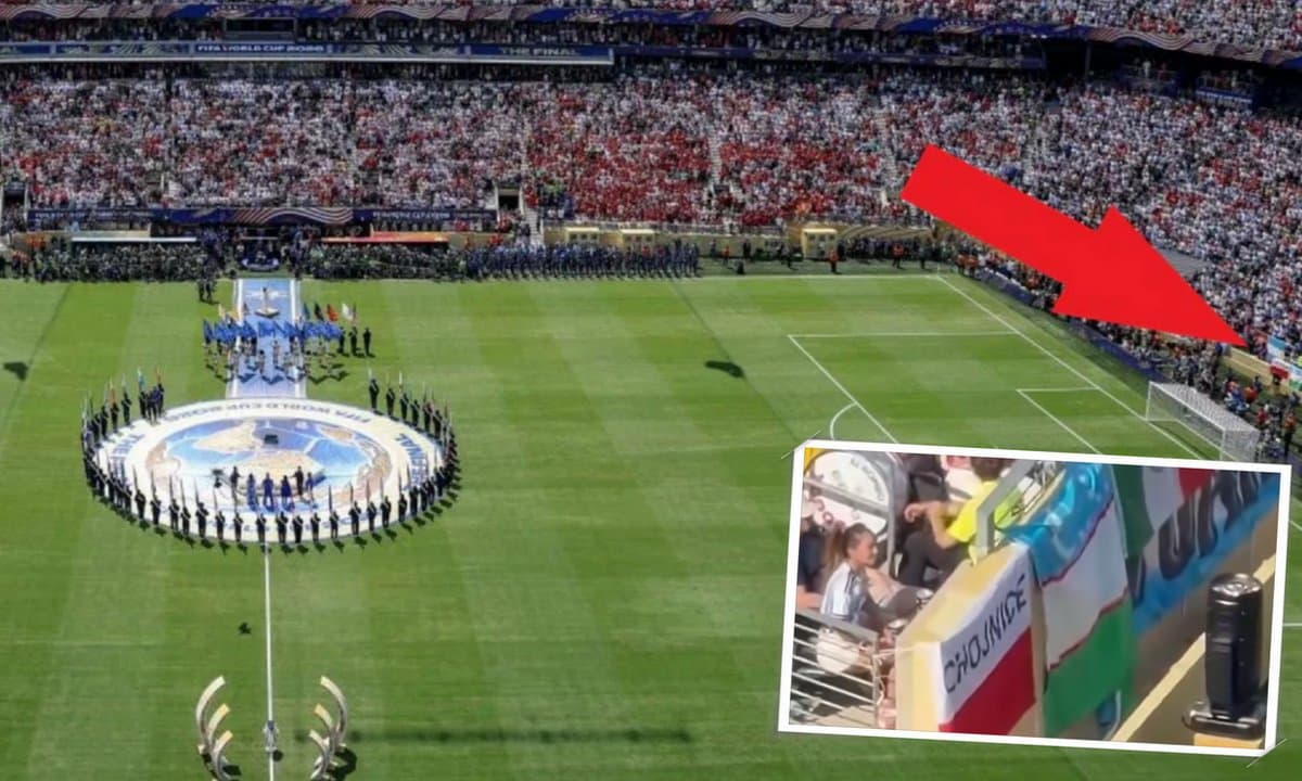 Flaga z Chojnic hitem światowej transmisji finału w USA