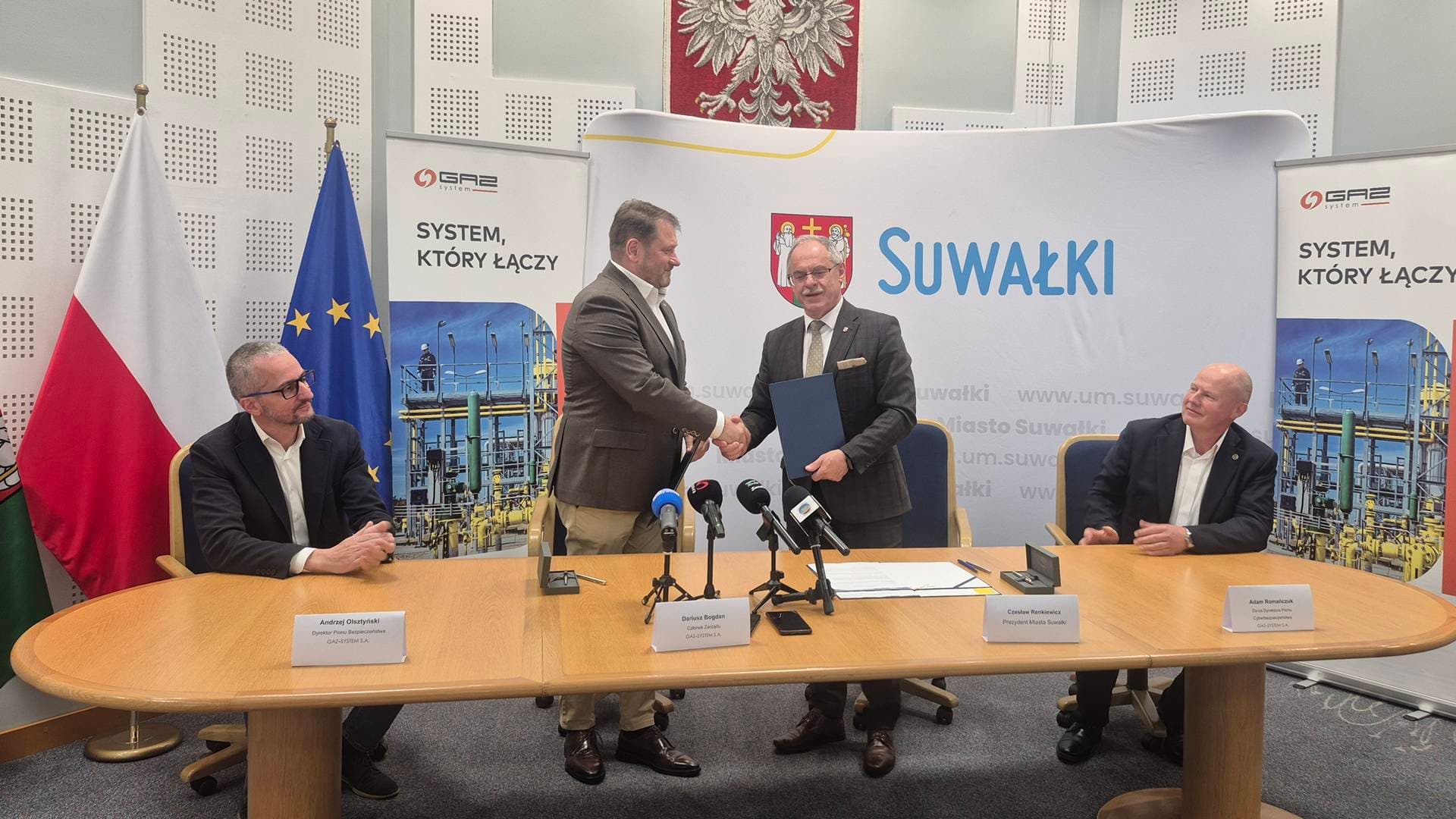 Gaz-System wzmocni cyberbezpieczeństwo Suwałk. Pierwsza taka współpraca w Polsce