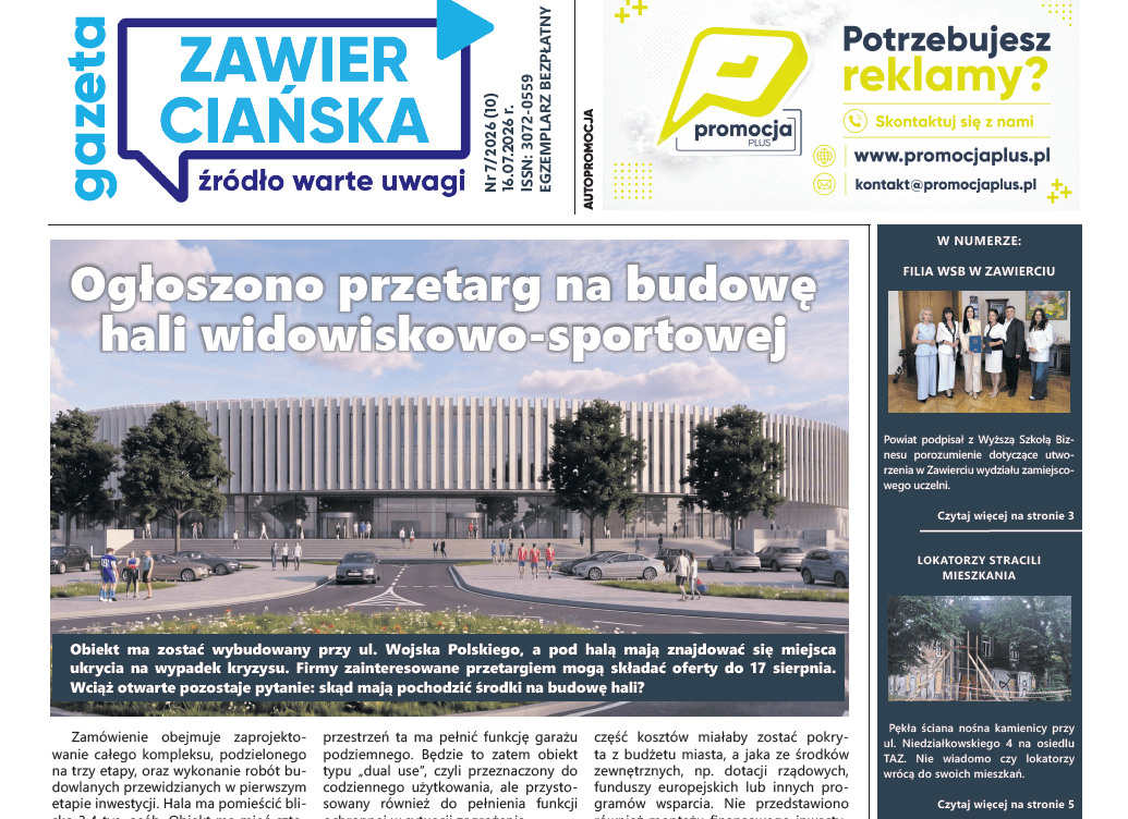 Gazeta Zawierciańska – lipiec 2026