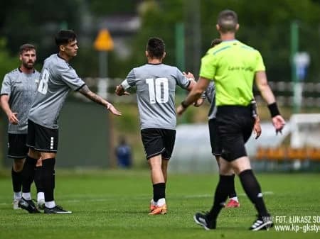 GKS Tychy: Sparing wygrany 2:1 z Sigmą Ołomuniec B. Kądzior i Jankowski strzelali