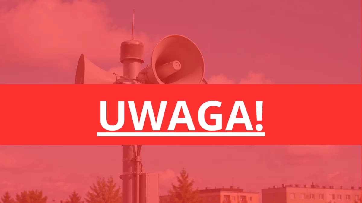 Głośny alarm w Piotrkowie i okolicy. Rządowe Centrum Bezpieczeństwa ostrzega!