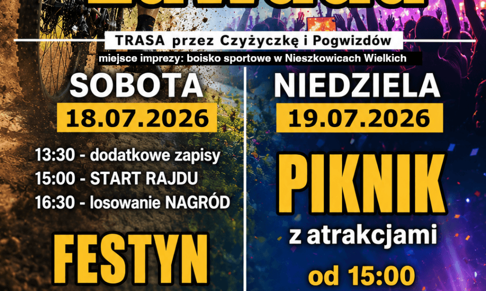 GMINA BOCHNIA. W sobotę X rajd rowerowy Tour de Zawada