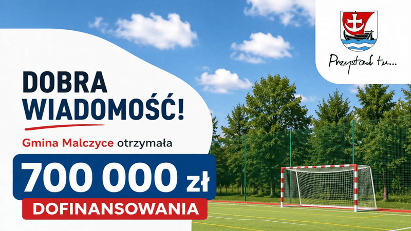 Gmina Malczyce z dofinansowaniem na modernizację szkolnego boiska