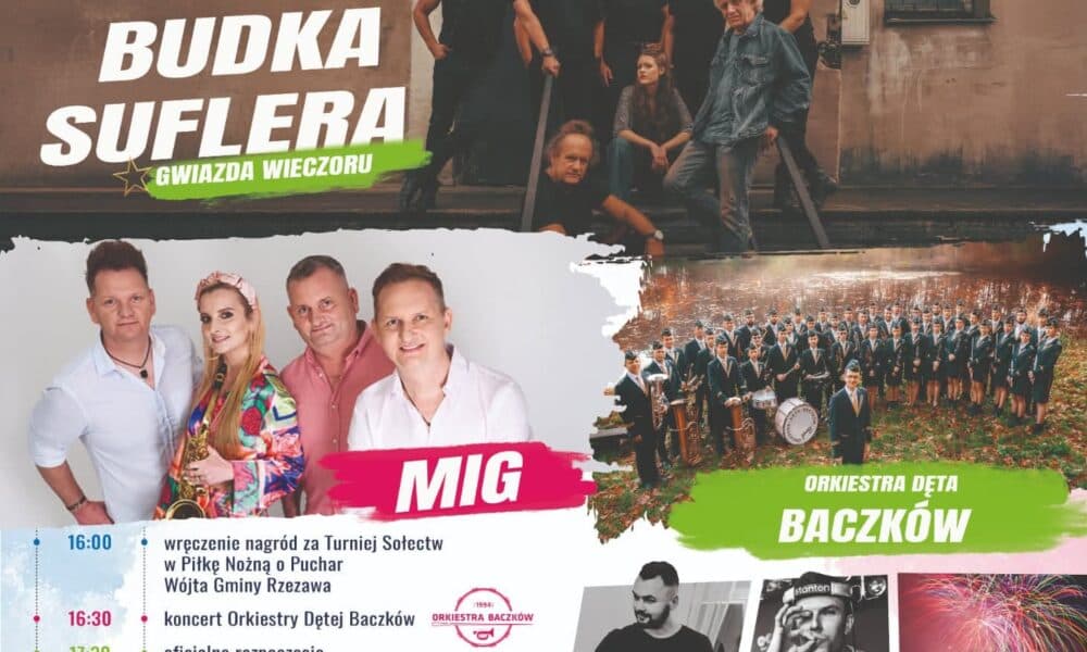 GMINA RZEZAWA. Budka Suflera gwiazdą Święta Gminy Rzezawa