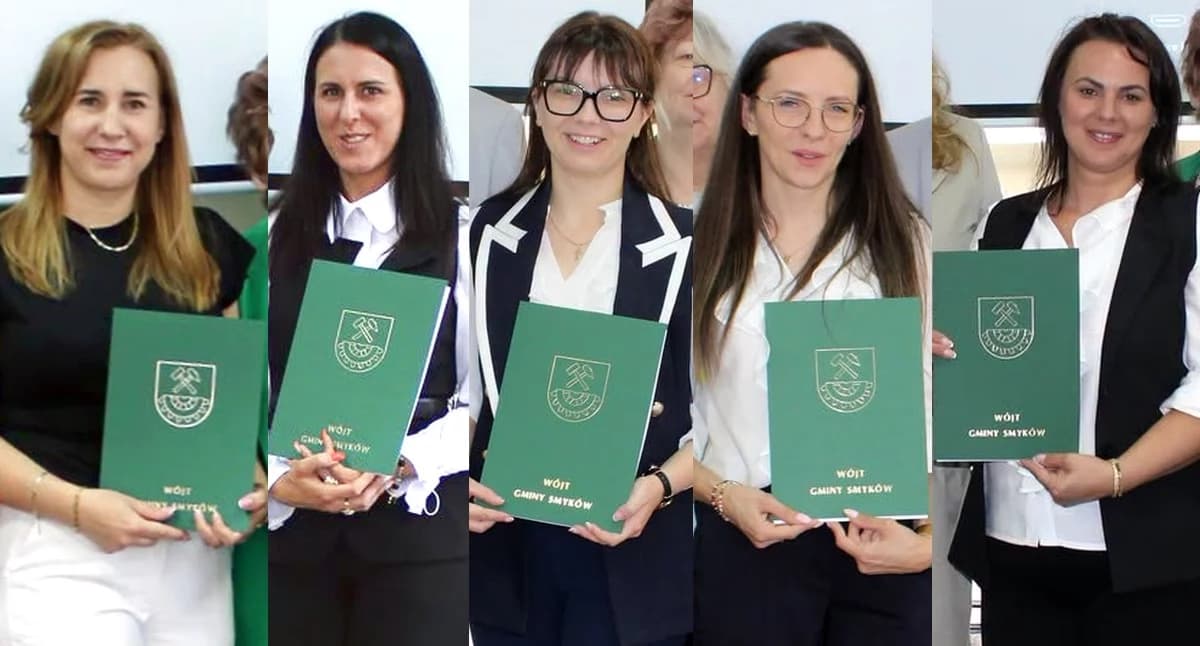 GMINA SMYKÓW. Nauczycielki odebrały akty nadania awansu zawodowego