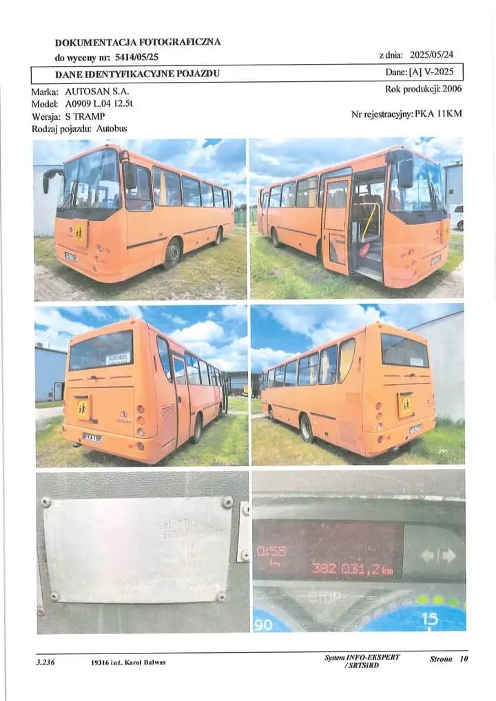 Gmina Stawiszyn ogłasza trzeci przetarg na sprzedaż autobusu szkolnego
