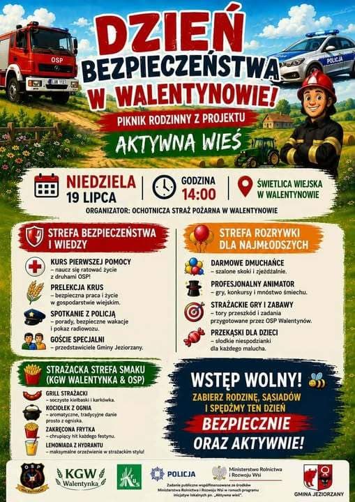 Gminny Dzień Bezpieczeństwa w Walentynowie