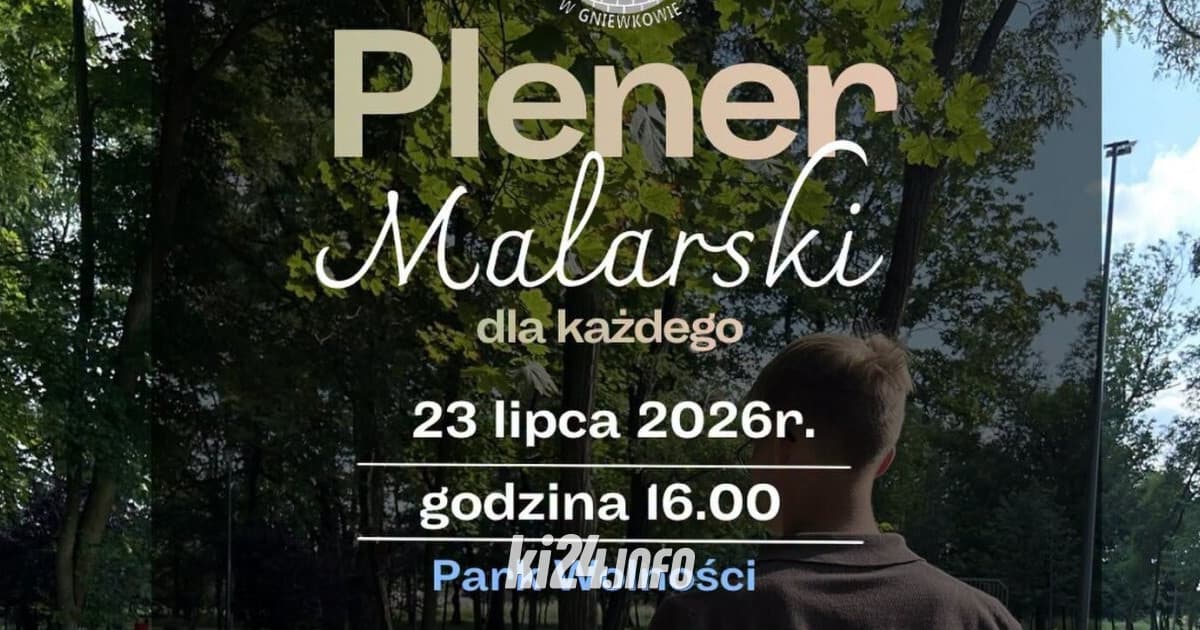 Gniewkowski Park Wolności zamieni się w plenerową pracownię