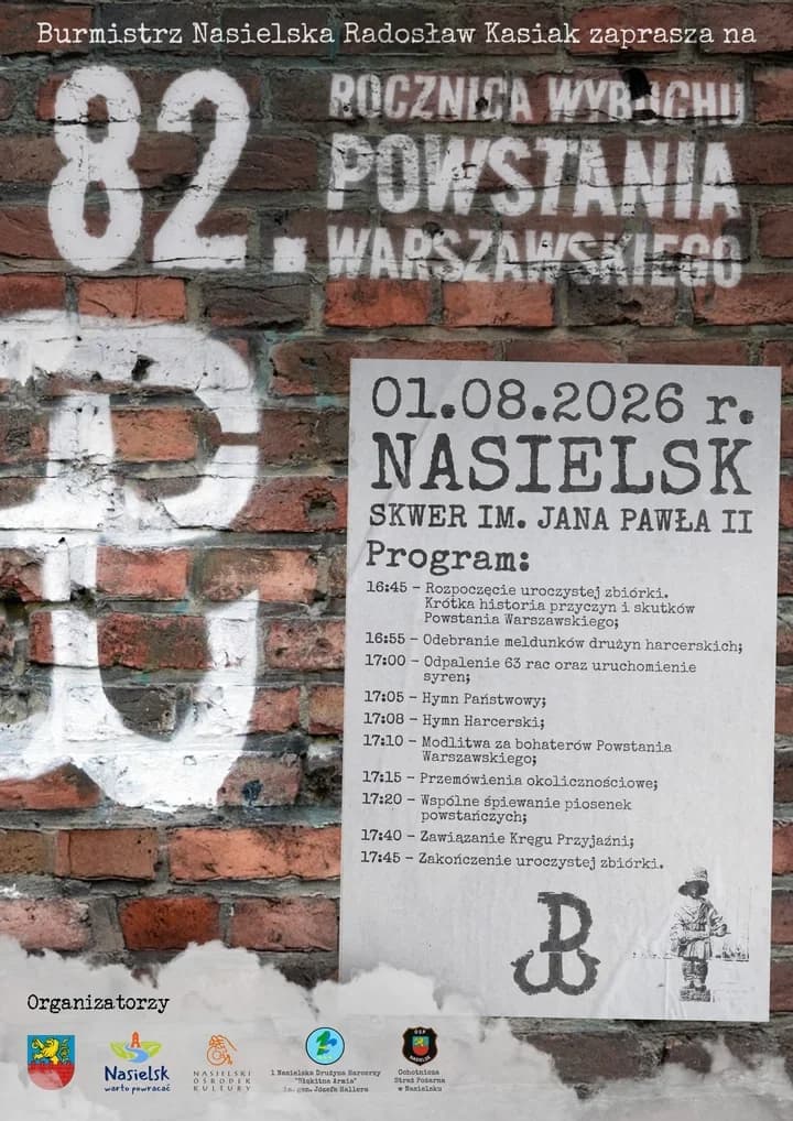 Godzina „W” i 63 race. W Nasielsku uczczą Powstanie Warszawskie