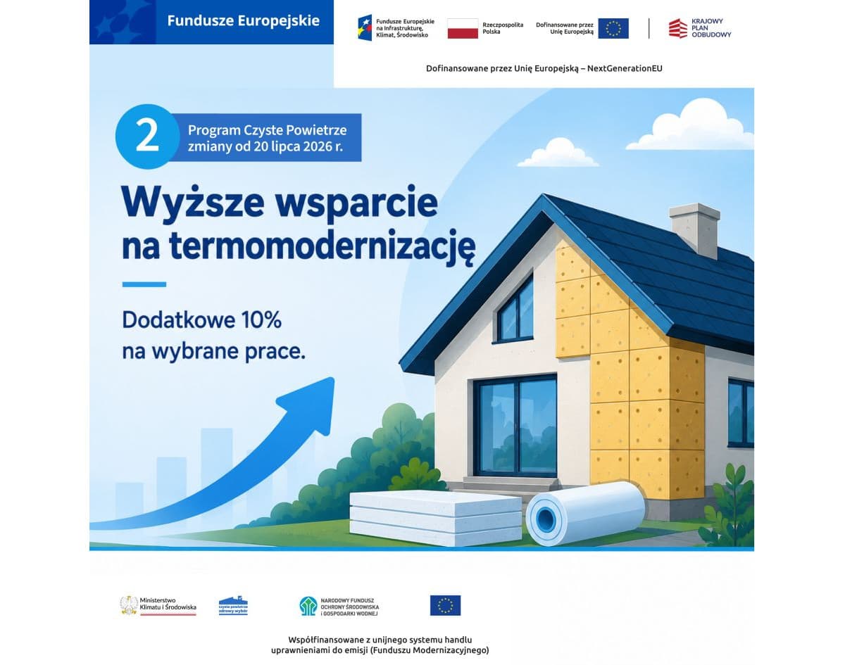 Goleszów: Nowe zasady programu „Czyste Powietrze”
