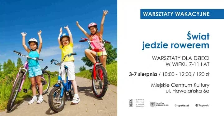 Gorzów znów rusza na trasę - dzieci poznają świat kolarstwa
