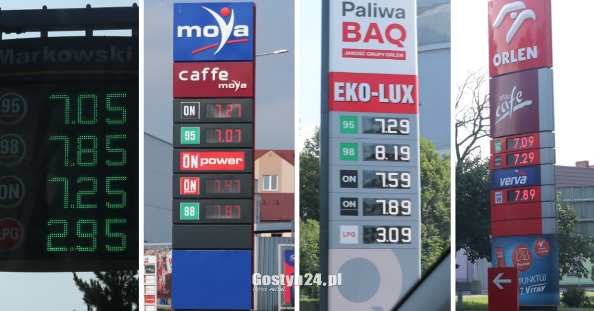 Granica 7 zł ponownie pękła... Ceny na pylonach zmieniają się błyskawicznie
