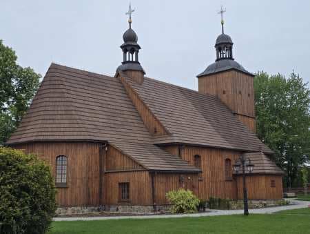 Grębanin: Kościół w Grębaninie z tytułem