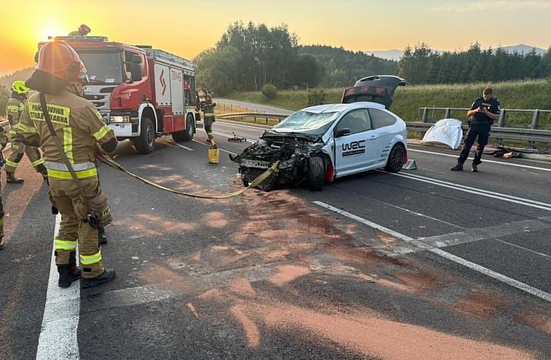 Groźny poranek na S1. Droga była całkowicie zamknięta