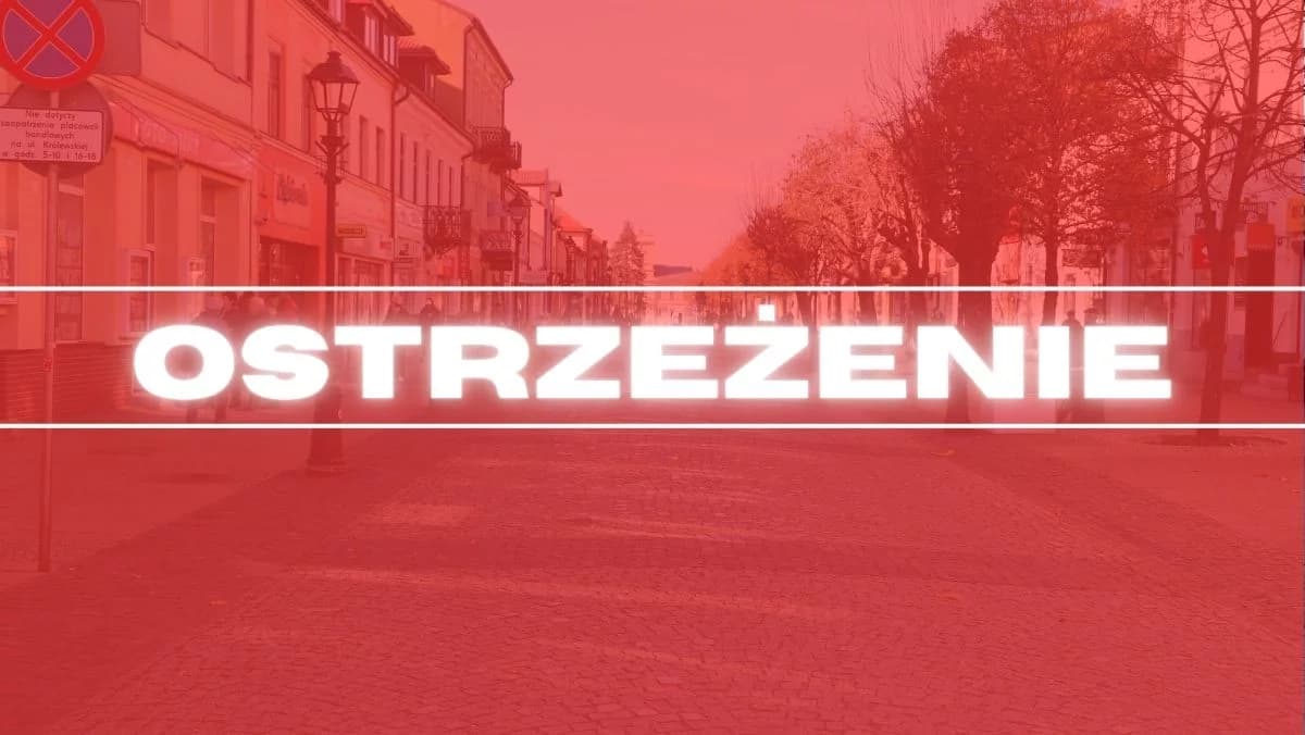 Gwałtowne zjawiska w woj. łódzkim. Zacznie się wkrótce, służby wydają alerty
