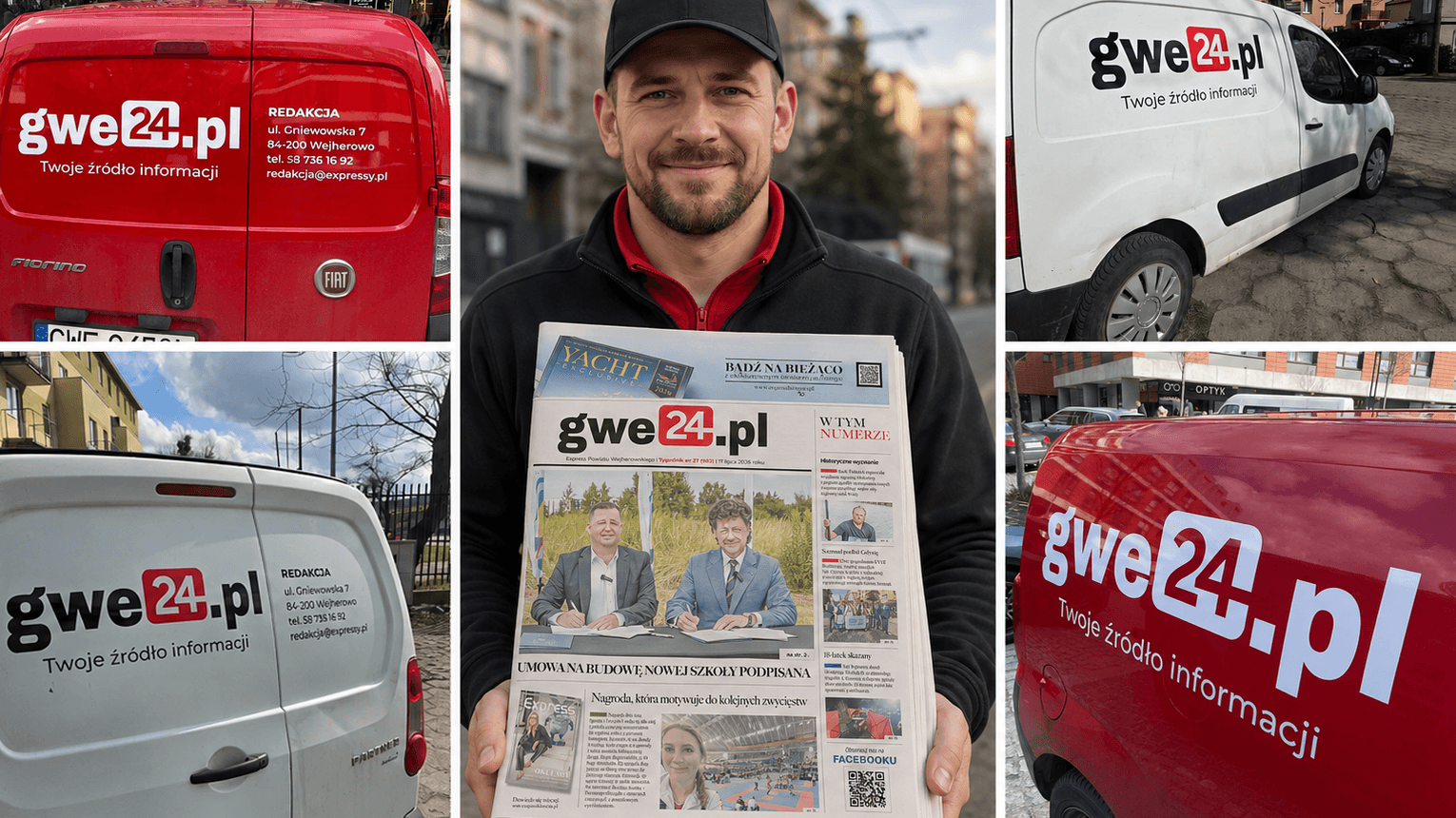 GWE24 szuka kierowcy-kolportera gazet