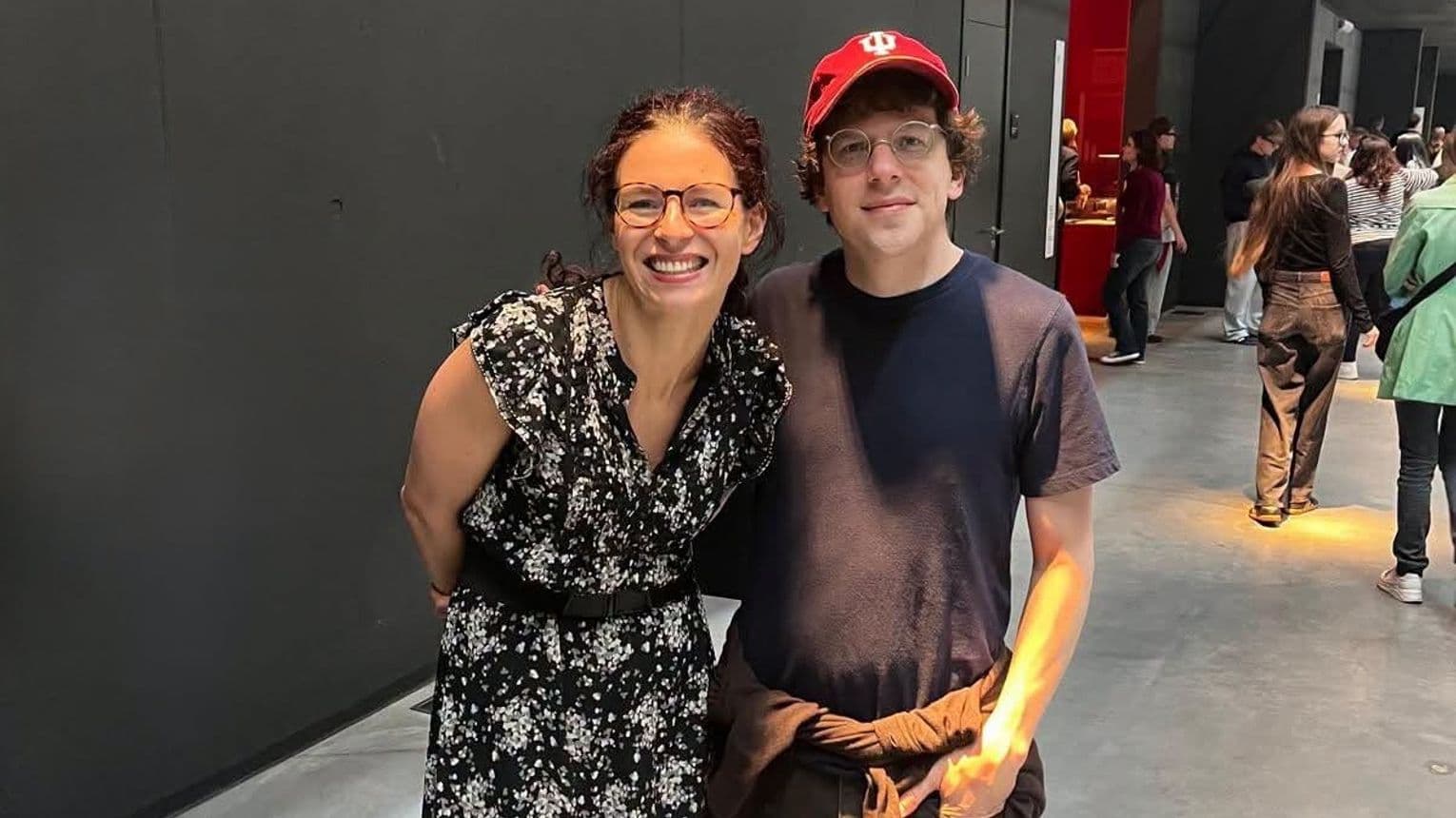 Gwiazda Hollywood w Gdańsku! Jesse Eisenberg odwiedził Muzeum II Wojny Światowej