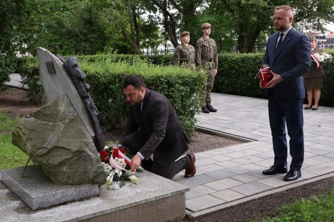 Hołd dla zamordowanych gimnazjalistów z 1863 roku