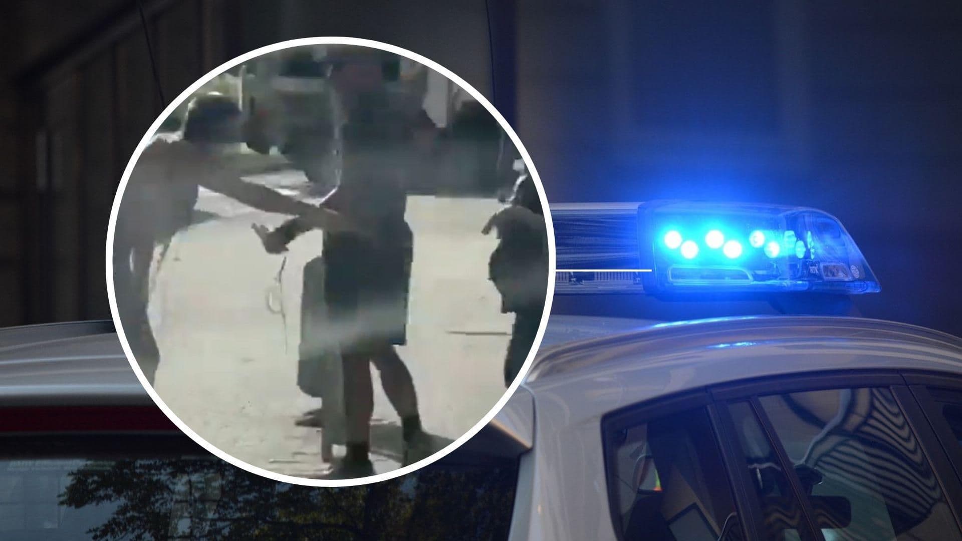 Horror we Wrocławiu! Półnagi mężczyzna groził nożem przechodniom