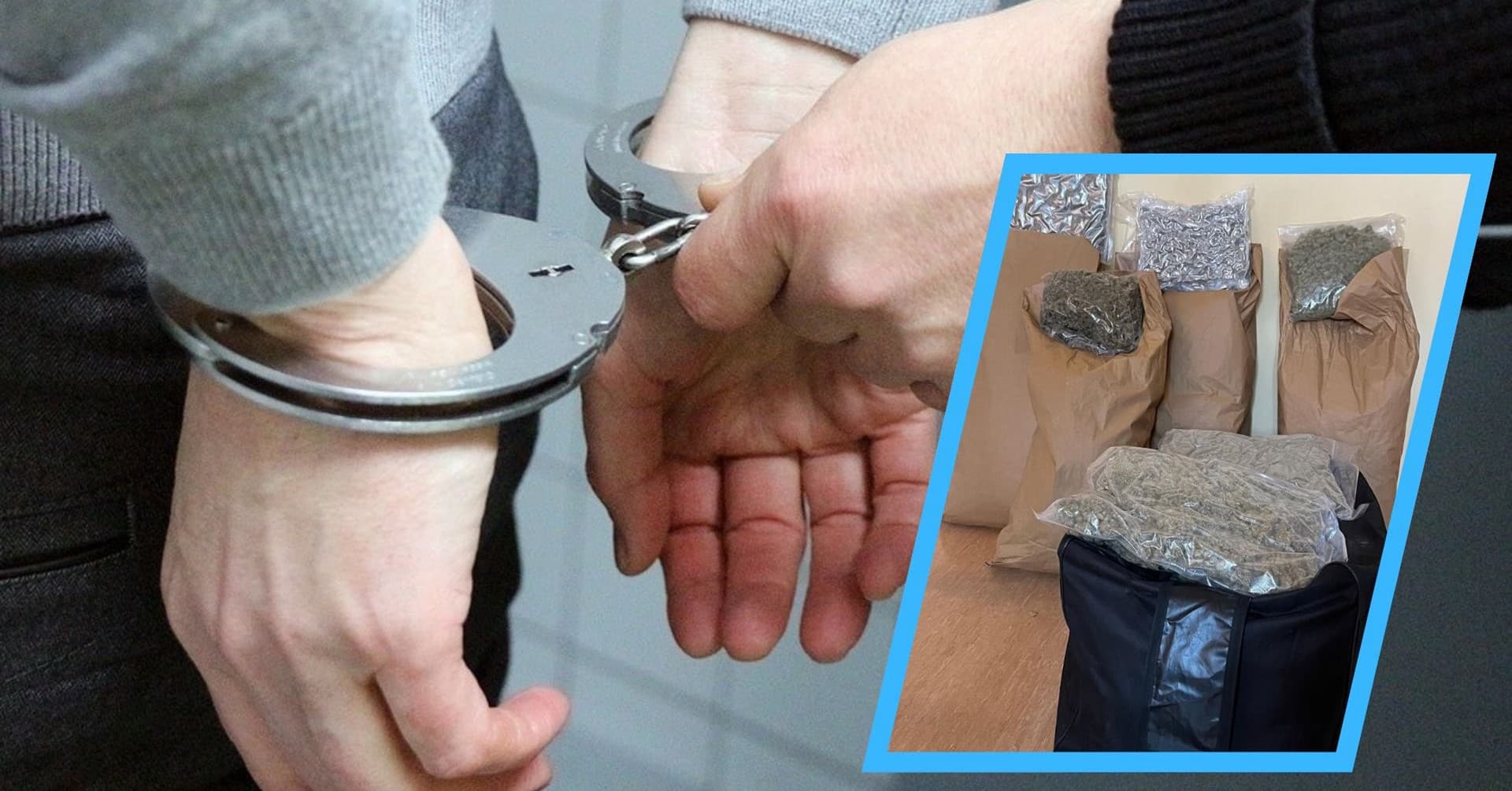 Hurtownia narkotyków zlikwidowana. Ich czarnorynkowa wartość to ponad dwa miliony