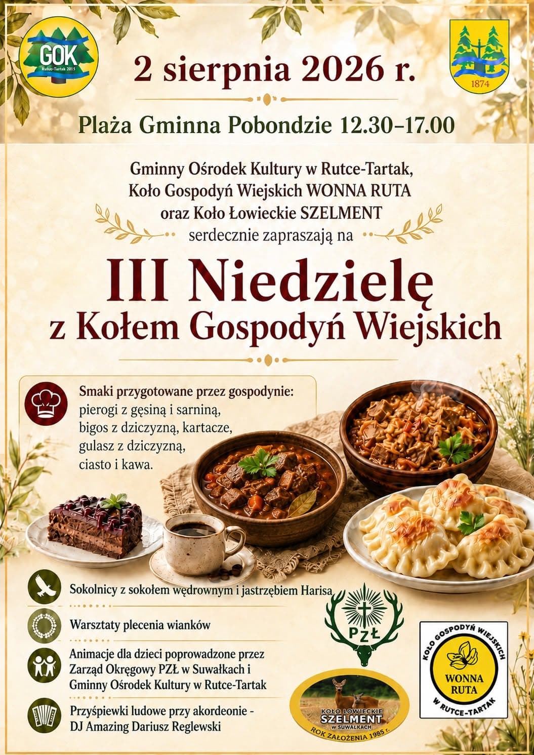 III Niedziela z Kołem Gospodyń Wiejskich w Pobondziach