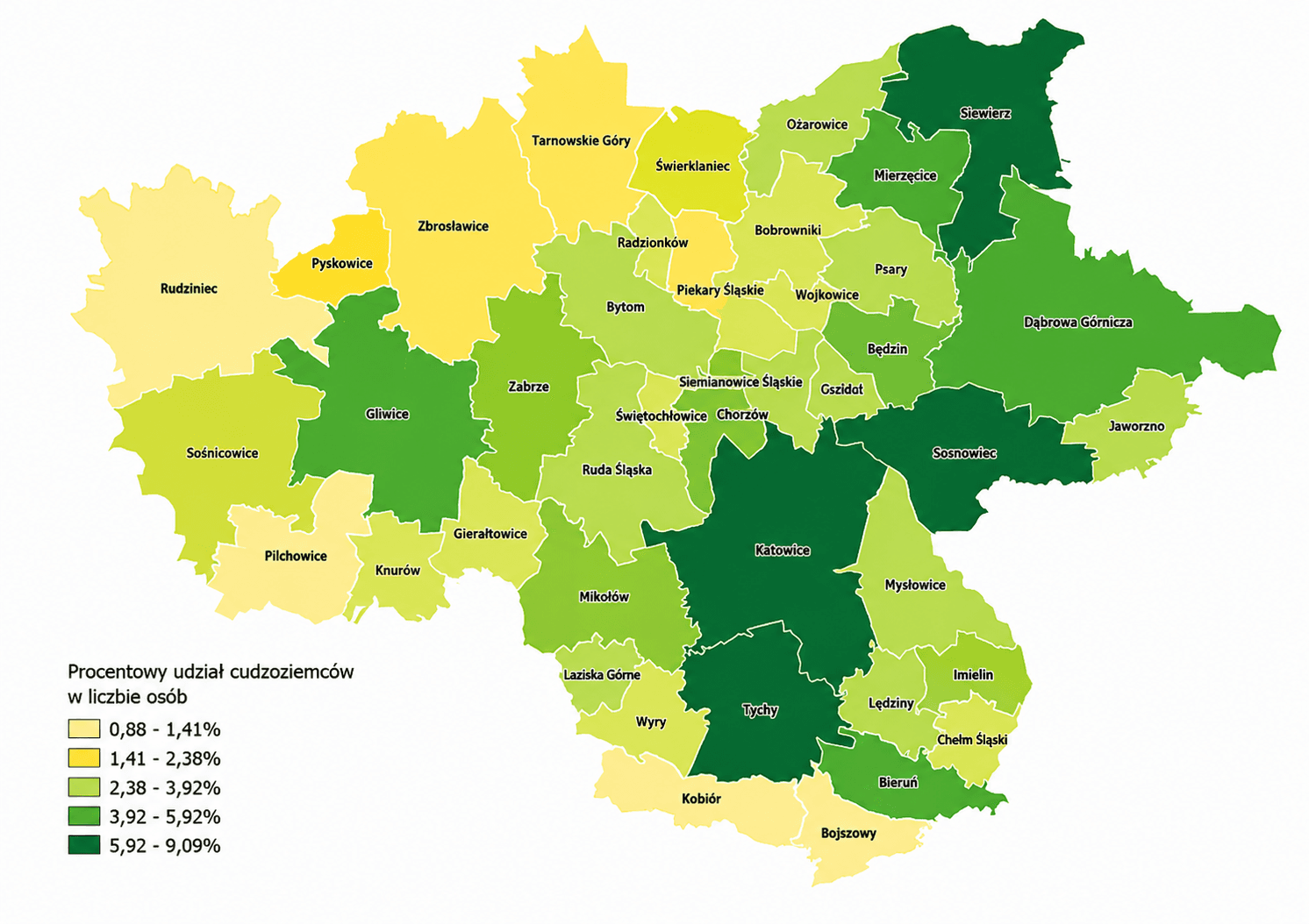 Ilu cudzoziemców mieszka w Metropolii? GUS policzył “ślady życia”