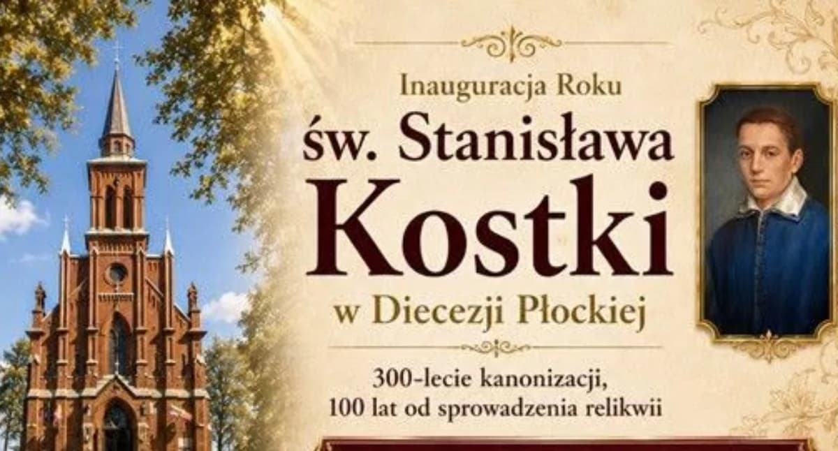 Inauguracja Roku św. Stanisława Kostki w Diecezji Płockiej