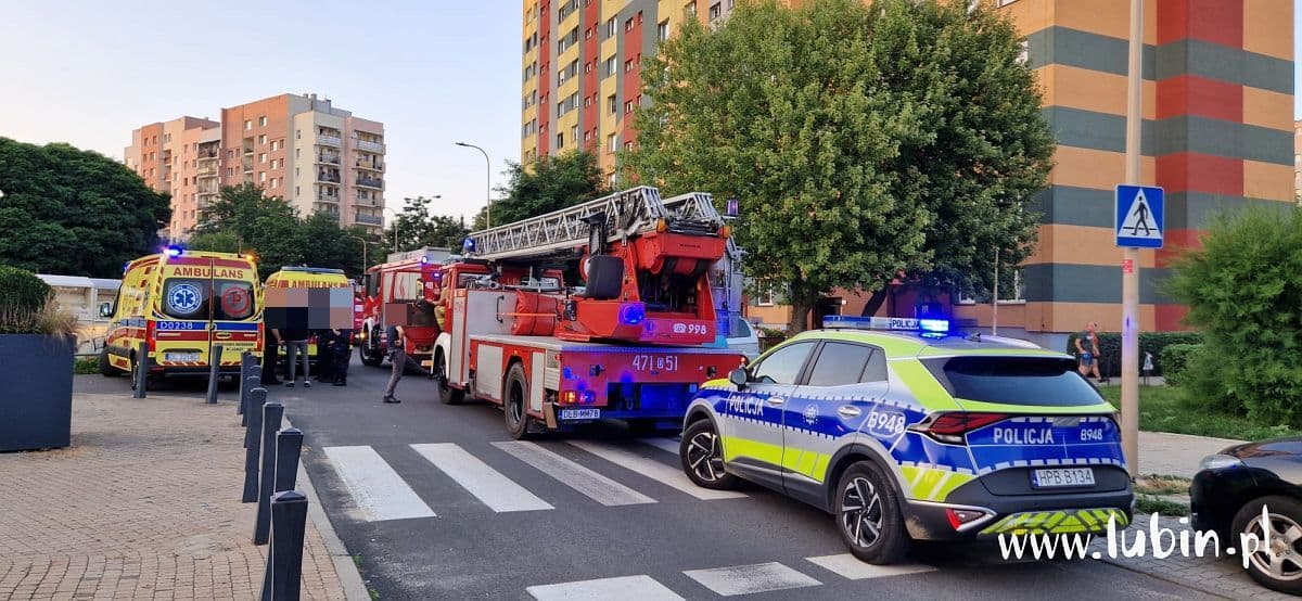Interwencja na Leszczynowej – gaz w budynku