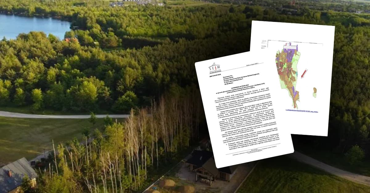 Interwencja poselska Krystyny Skowrońskiej ws. osiedla Rzochów. Posłanka apeluje do RDOŚ o pilne działania