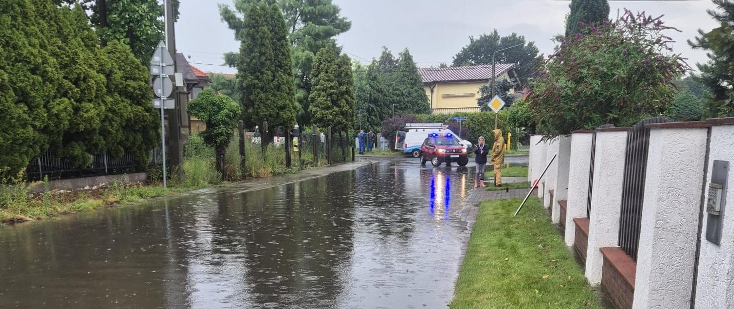 Interwencje związane z opadami deszczu