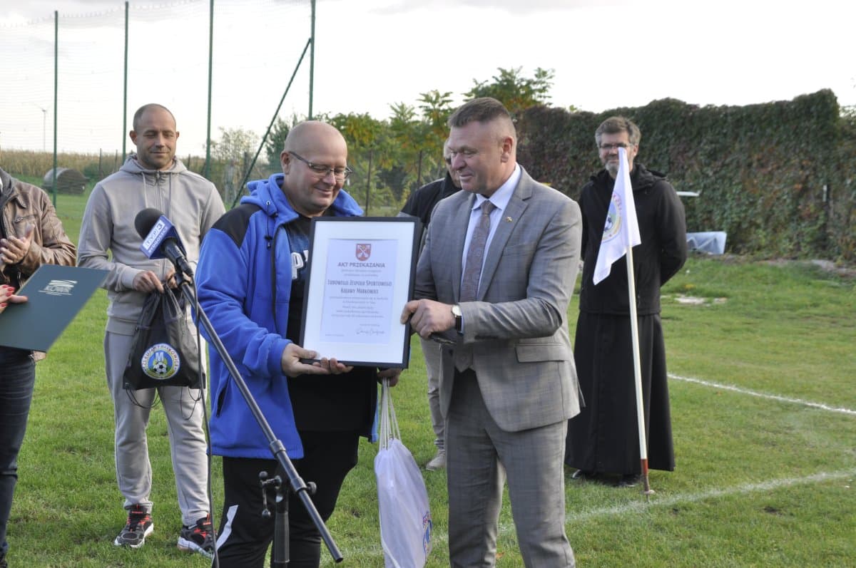 Inwestycja w sport w Markowicach. Kujawy z kolejnym wsparciem na modernizację klubowego zaplecza