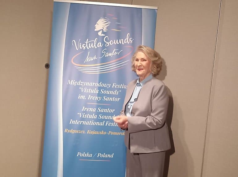 Irena Santor: Piosenka pomaga nam się poznać. Vistula Sounds po raz pierwszy w Bydgoszczy