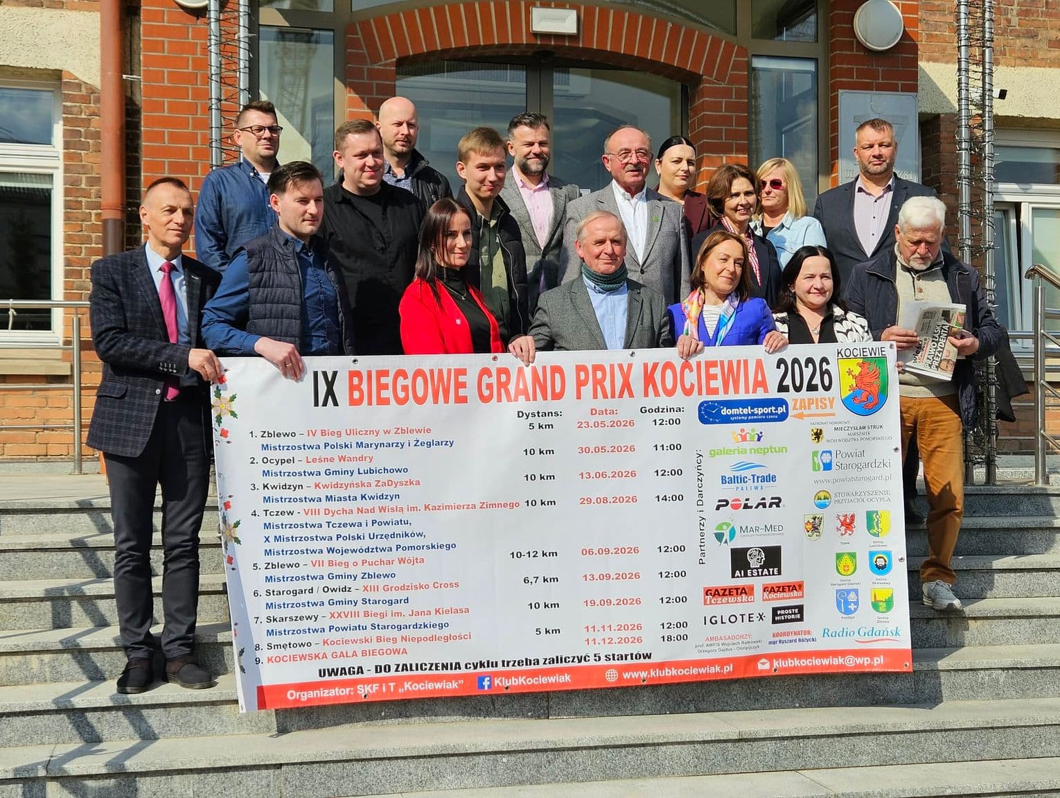 IX Biegowe Grand Prix Kociewia 2026. Przed wiele fantastycznych wydarzeń sportowych