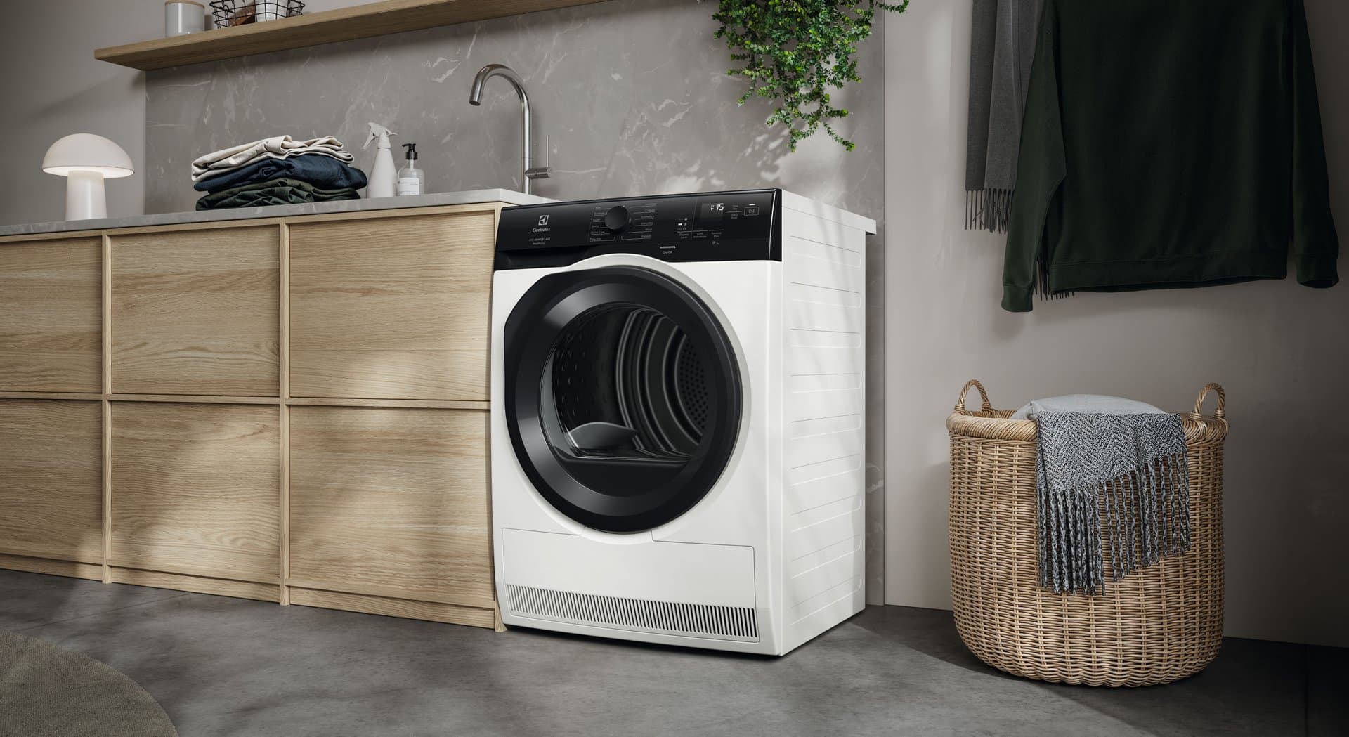 Jak działa szybkie pranie pełnego wsadu w pralce Electrolux z programem FullWash45?