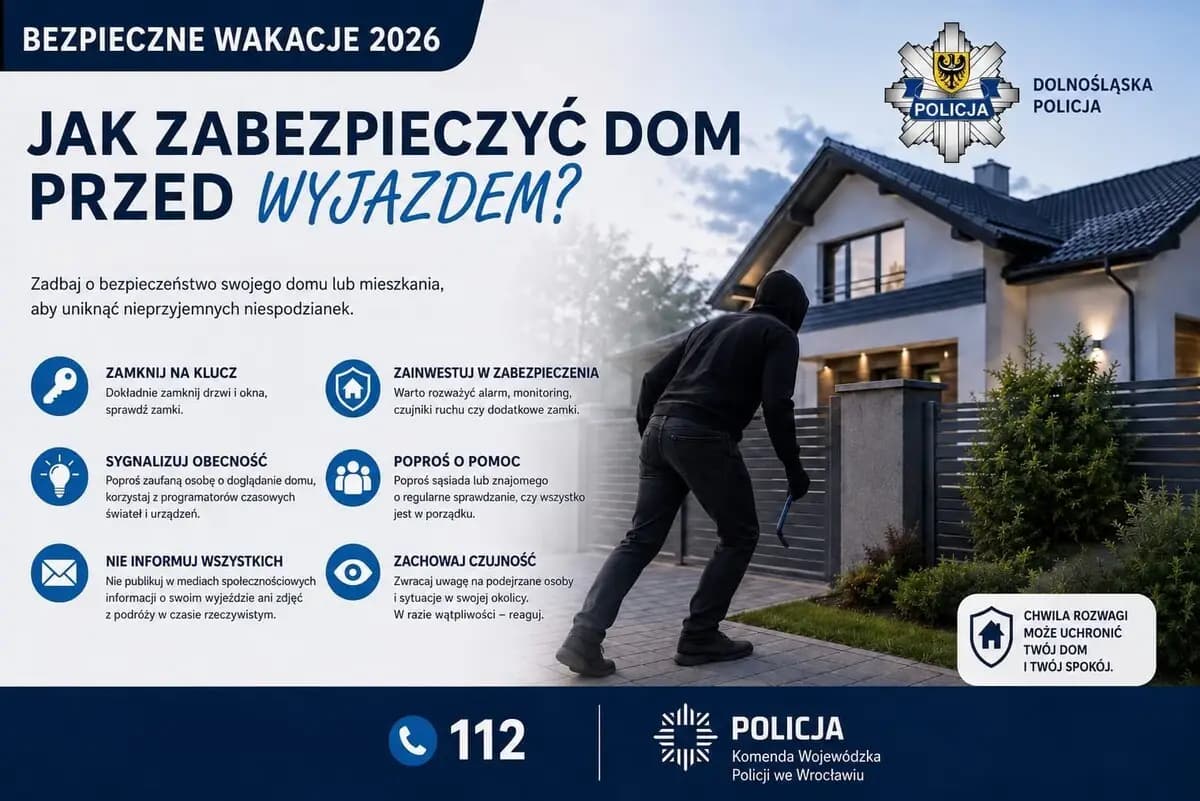 Jak zabezpieczyć mieszkanie przed wakacyjnym wyjazdem?