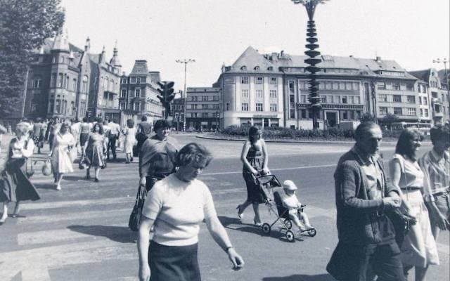Jak zmieniało się centrum Słupska? Układ komunikacyjny z rondem pod szaszłykiem