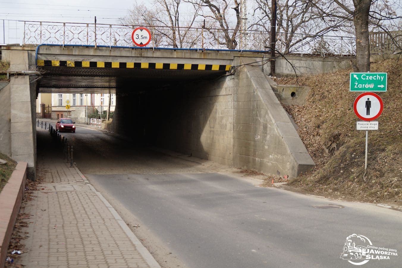Jaworzyna Śląska. Będą utrudnienia pod wiaduktem na ulicy Wolności