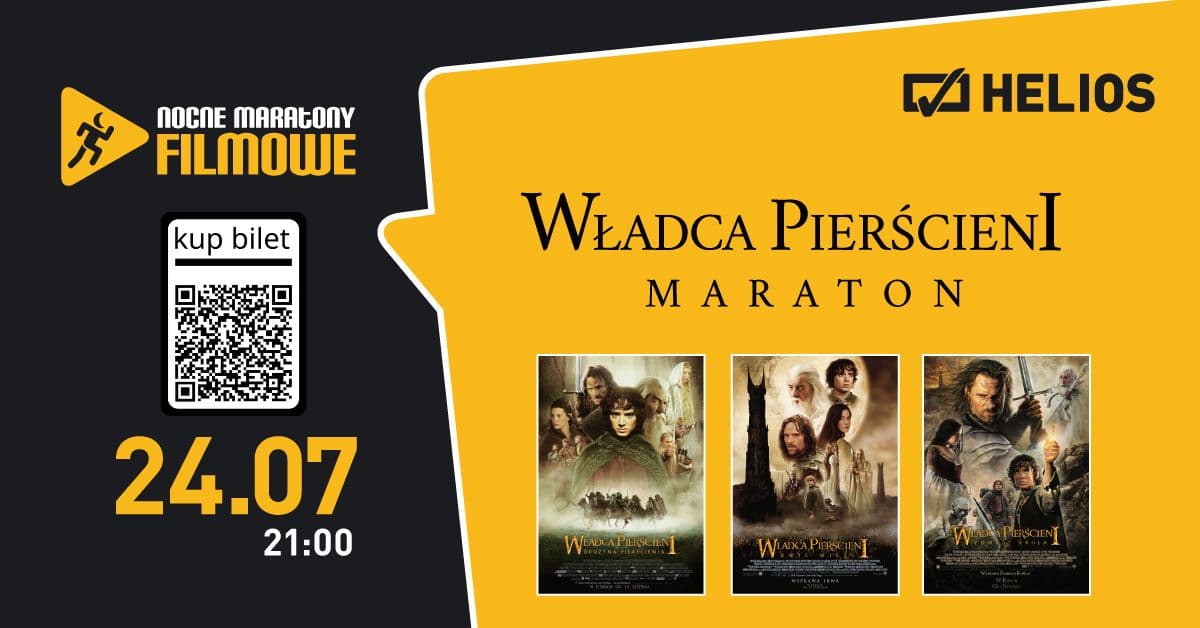 Jedna noc, trzy filmy i blisko 11 godzin w Śródziemiu. Maraton „Władcy Pierścieni” w tomaszowskim Heliosie