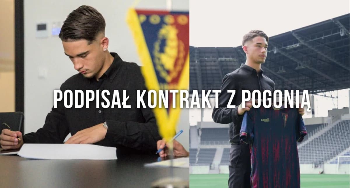 Jędrzej Cieślak podpisał profesjonalny kon…